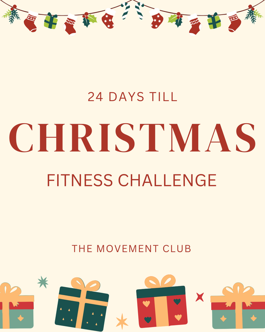 24 Days Till Christmas Fitness Challenge 🎅✨